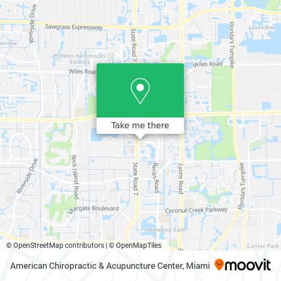 American Chiropractic & Acupuncture Center map