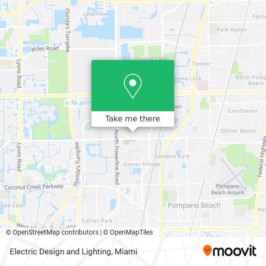 Electric Design and Lighting map