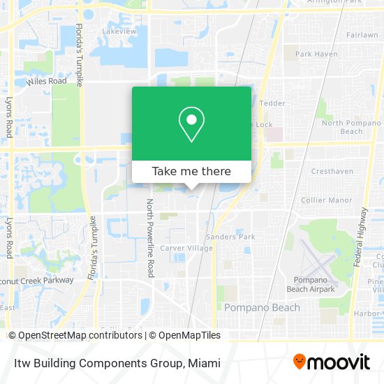 Mapa de Itw Building Components Group