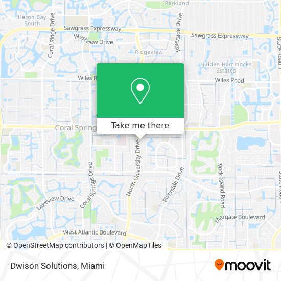 Dwison Solutions map