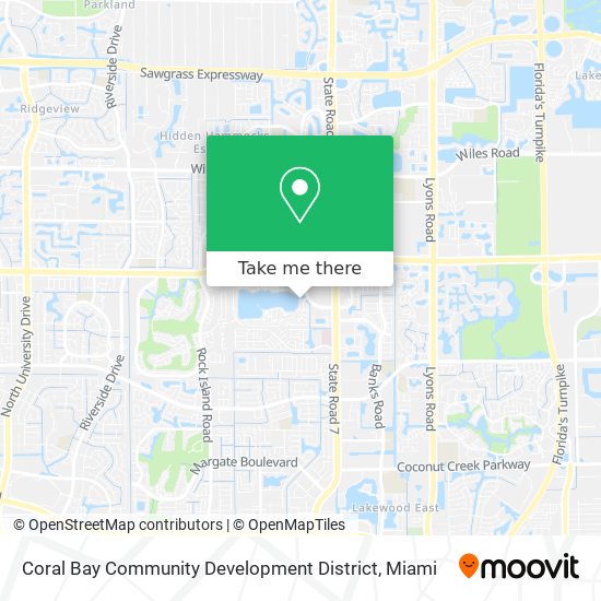 Coral Bay Community Development District map