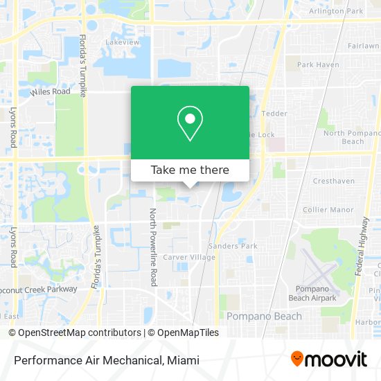 Mapa de Performance Air Mechanical