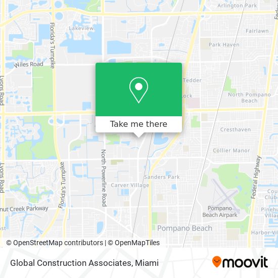 Mapa de Global Construction Associates