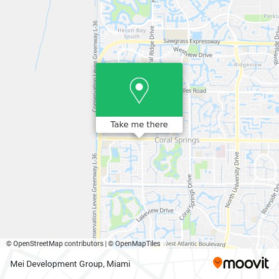 Mapa de Mei Development Group