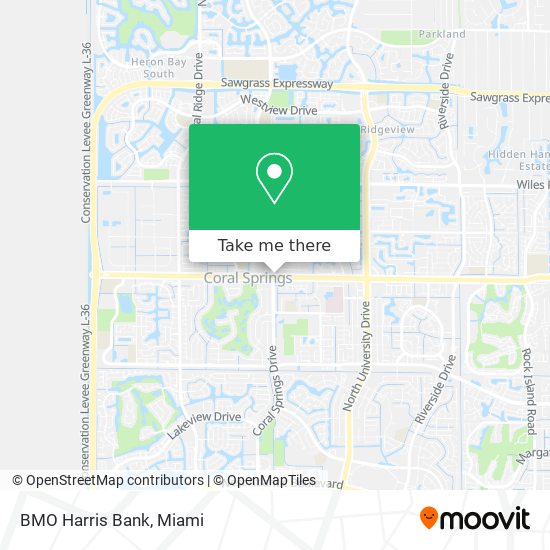 BMO Harris Bank map