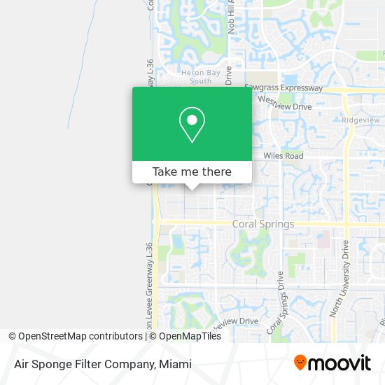 Air Sponge Filter Company map