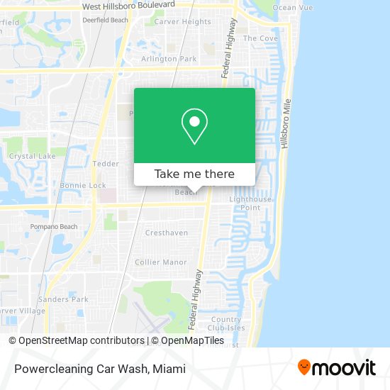 Mapa de Powercleaning Car Wash