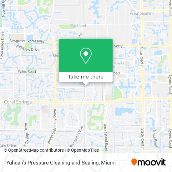 Mapa de Yahuah's Pressure Cleaning and Sealing