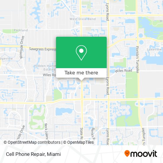 Cell Phone Repair map