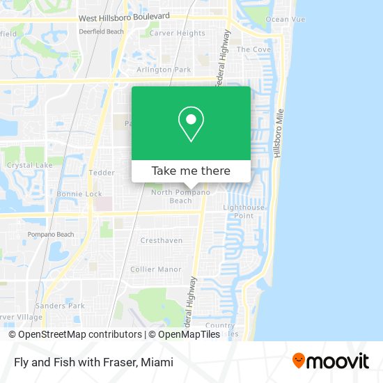 Fly and Fish with Fraser map