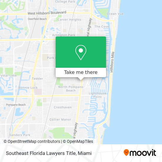 Southeast Florida Lawyers Title map