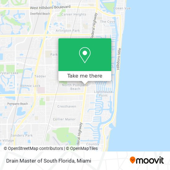 Drain Master of South Florida map