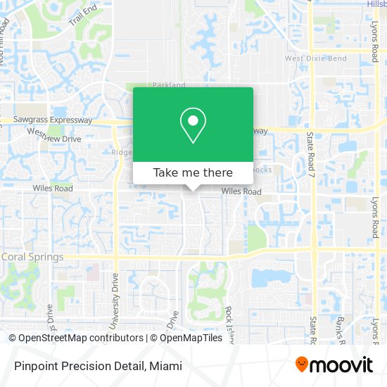 Pinpoint Precision Detail map