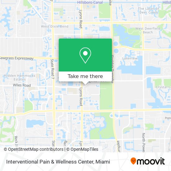 Interventional Pain & Wellness Center map