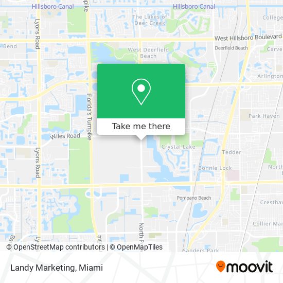 Landy Marketing map