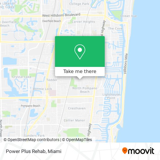 Mapa de Power Plus Rehab