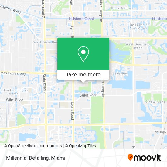 Millennial Detailing map