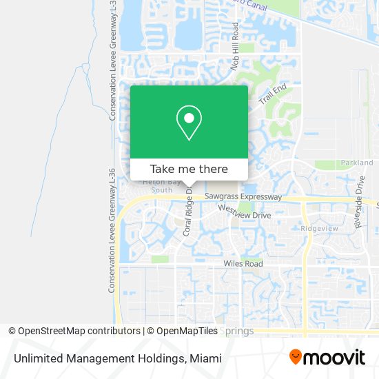 Unlimited Management Holdings map