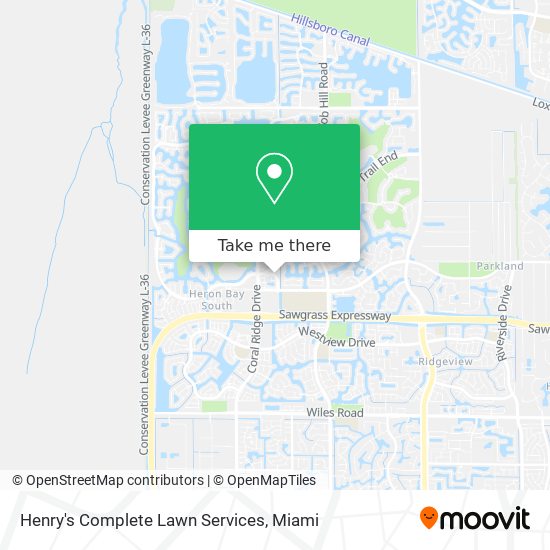 Mapa de Henry's Complete Lawn Services