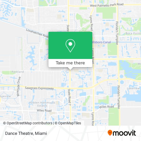 Dance Theatre map