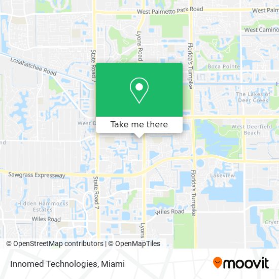 Mapa de Innomed Technologies