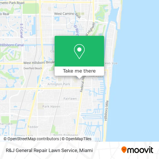 R&J General Repair Lawn Service map