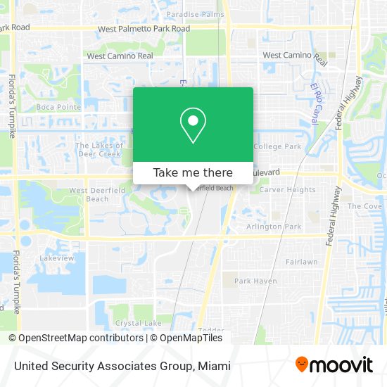 Mapa de United Security Associates Group