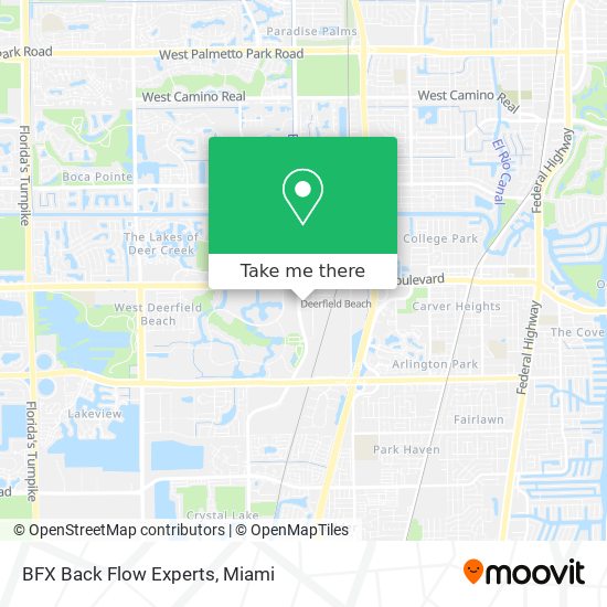 BFX Back Flow Experts map