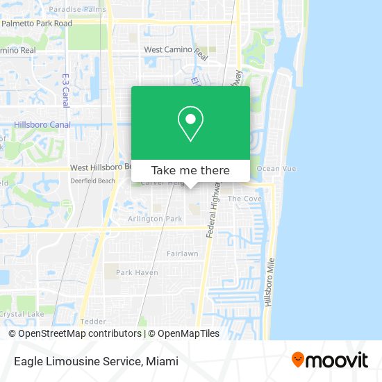 Eagle Limousine Service map