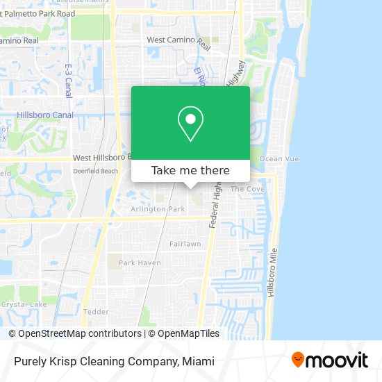 Mapa de Purely Krisp Cleaning Company