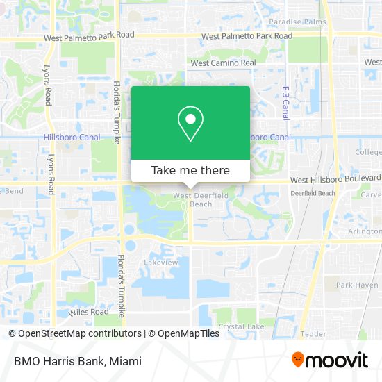 BMO Harris Bank map