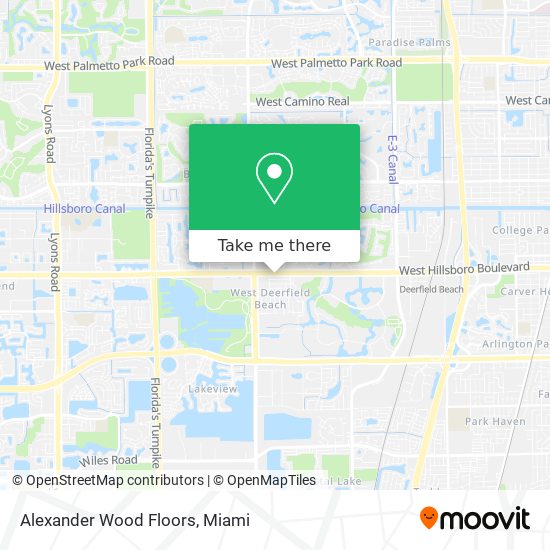 Alexander Wood Floors map