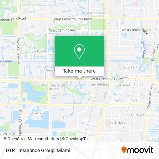 DTRT Insurance Group map