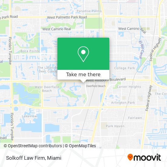 Solkoff Law Firm map