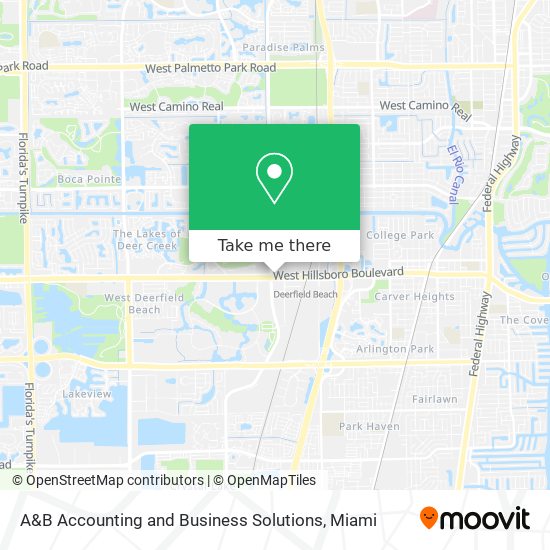 A&B Accounting and Business Solutions map