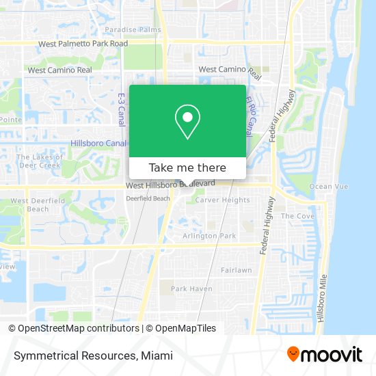 Mapa de Symmetrical Resources
