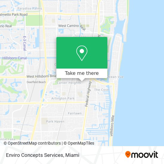 Enviro Concepts Services map