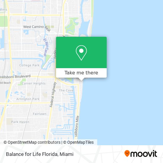 Balance for Life Florida map