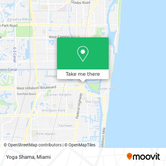 Yoga Shama map