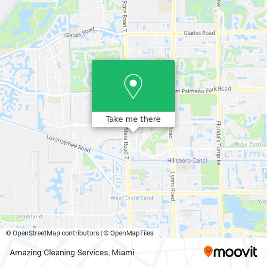 Amazing Cleaning Services map