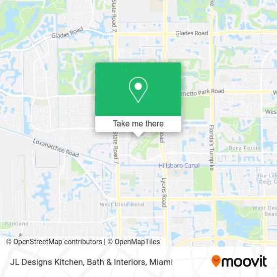 JL Designs Kitchen, Bath & Interiors map