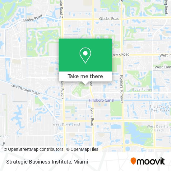 Strategic Business Institute map