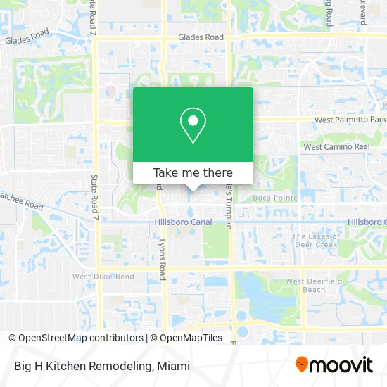 Big H Kitchen Remodeling map