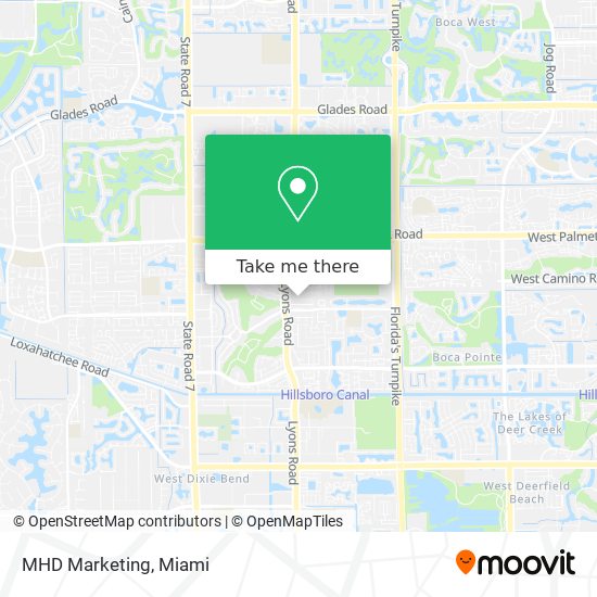 MHD Marketing map