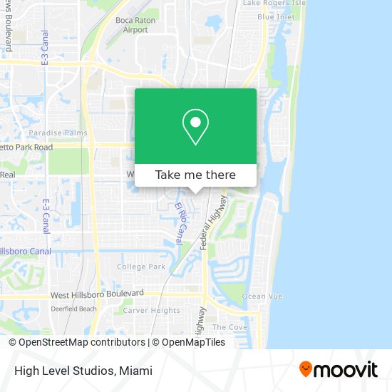 Mapa de High Level Studios