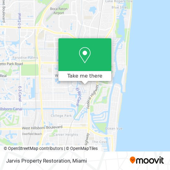 Jarvis Property Restoration map