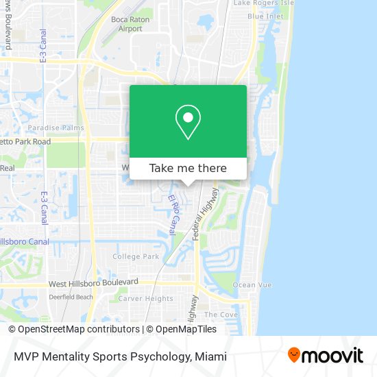 MVP Mentality Sports Psychology map