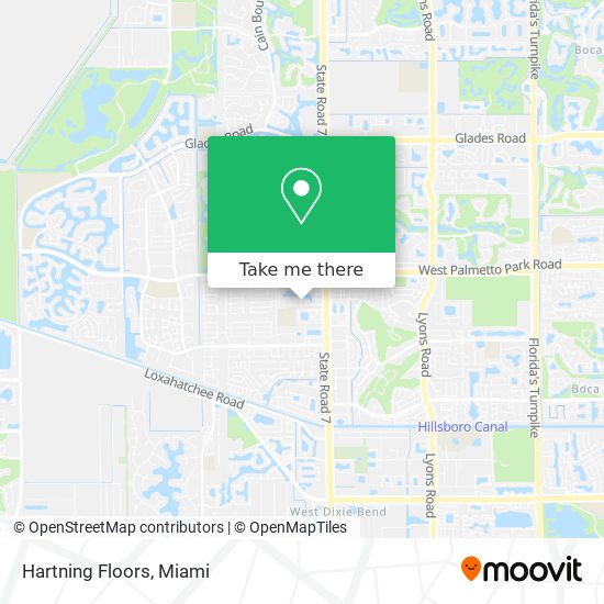 Hartning Floors map