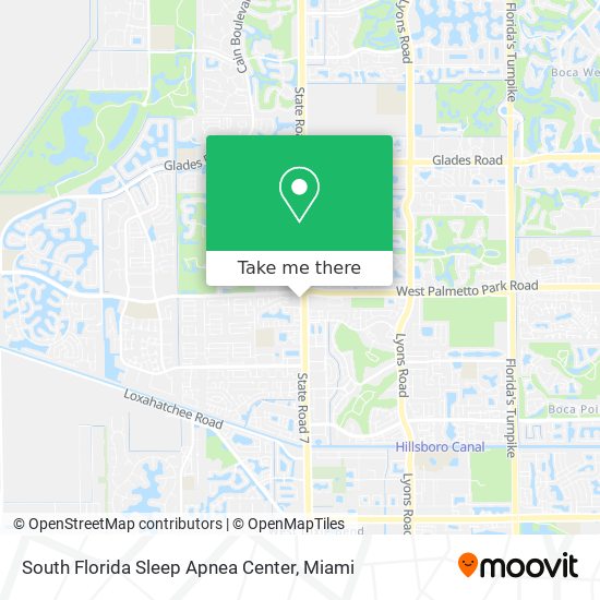 Mapa de South Florida Sleep Apnea Center