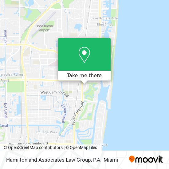 Hamilton and Associates Law Group, P.A. map